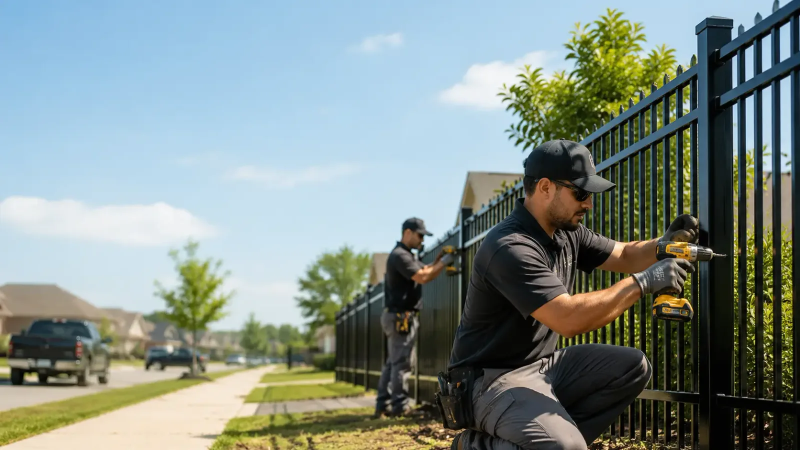 Metal Fence Installation in Mount Saint Joseph, OH